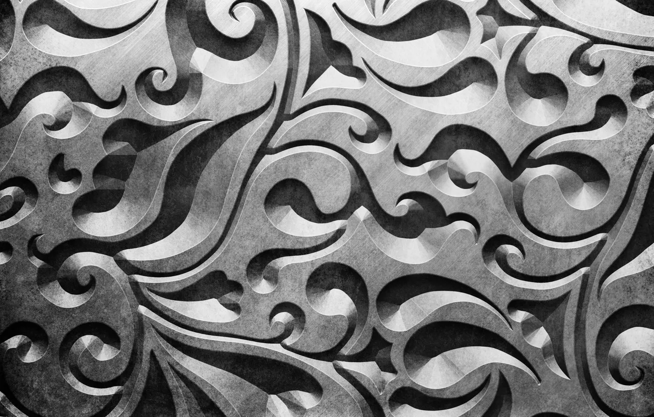 Photo wallpaper metal, pattern, metal, texture, background, pattern, steel, Silver