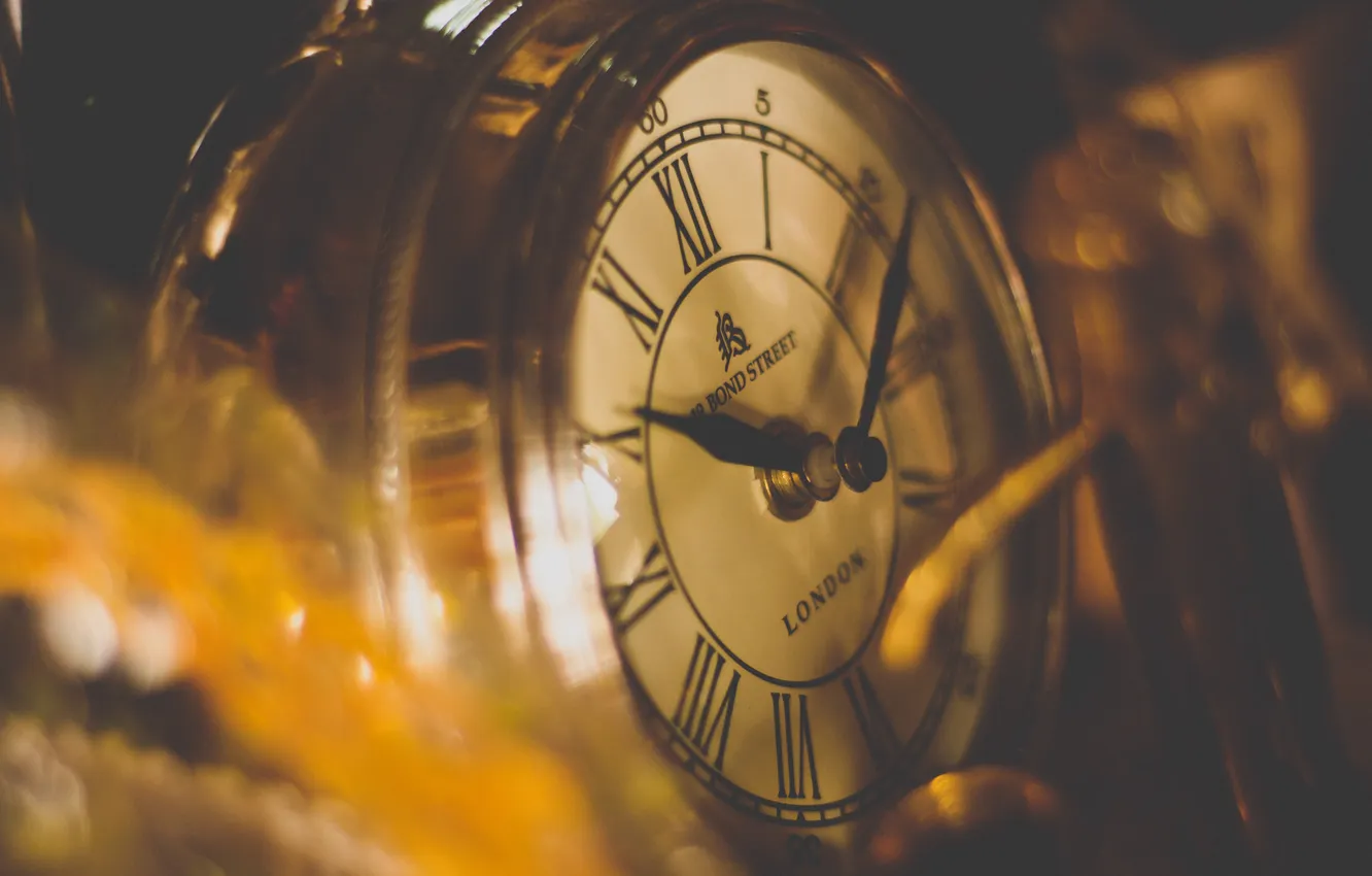 Photo wallpaper arrows, watch, dial