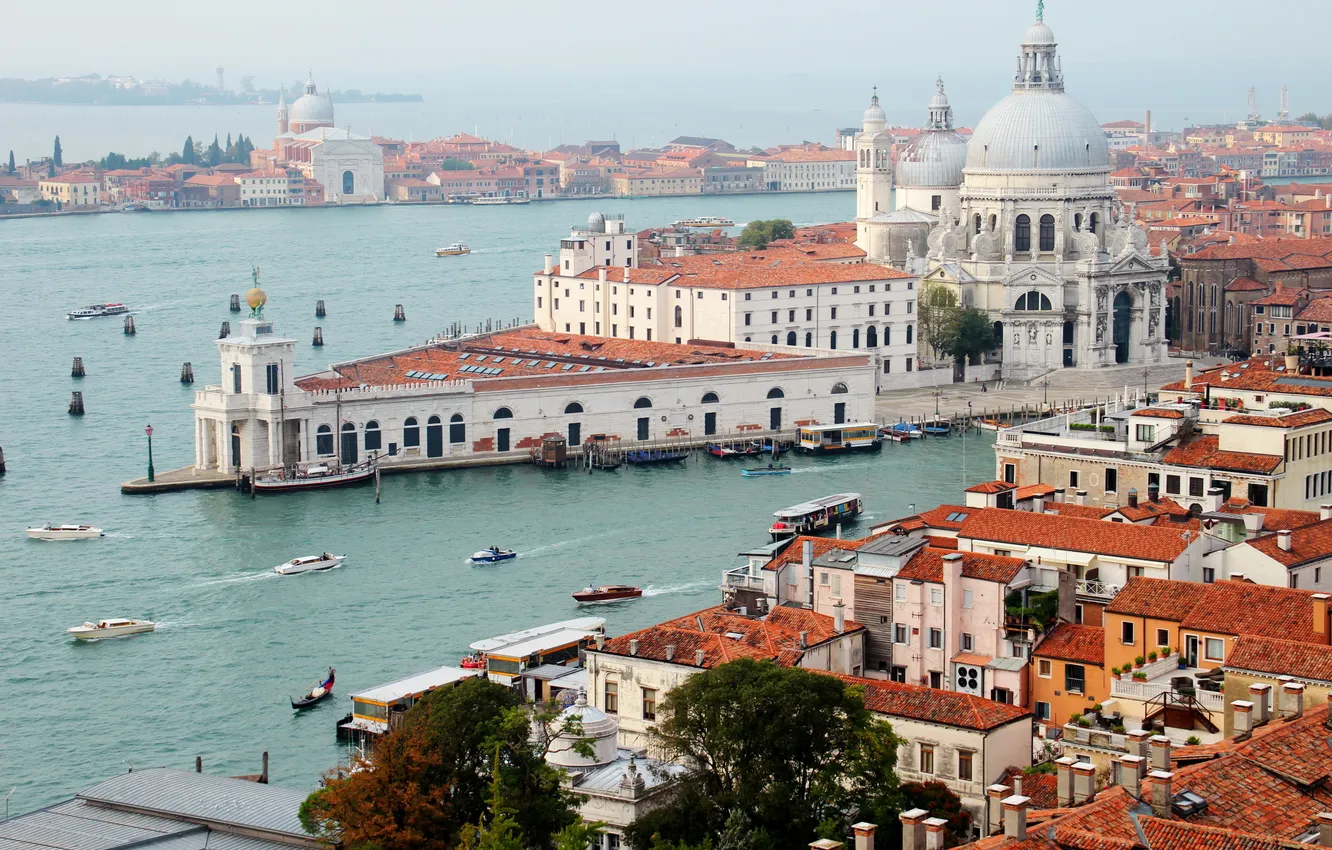 Photo wallpaper the city, photo, home, Italy, top, Venice, Veneto