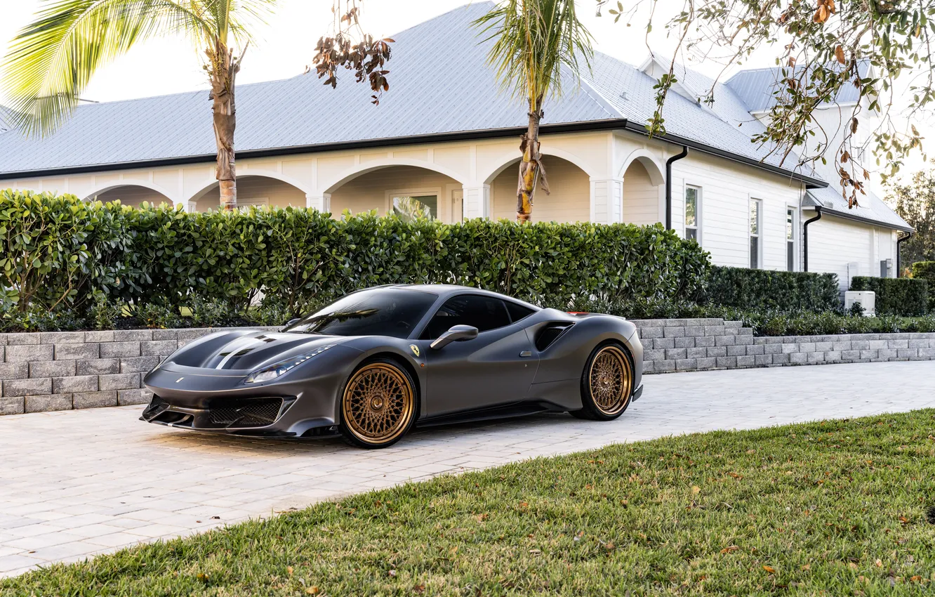 Photo wallpaper car, Ferrari, Supercar