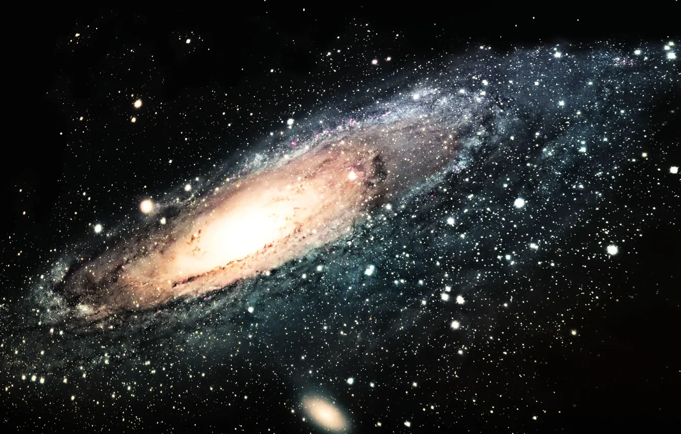 Photo wallpaper stars, cosmos, the galaxy pks b1740 517