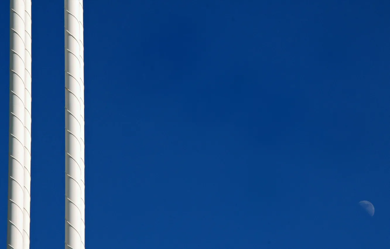 Photo wallpaper the sky, background, the moon