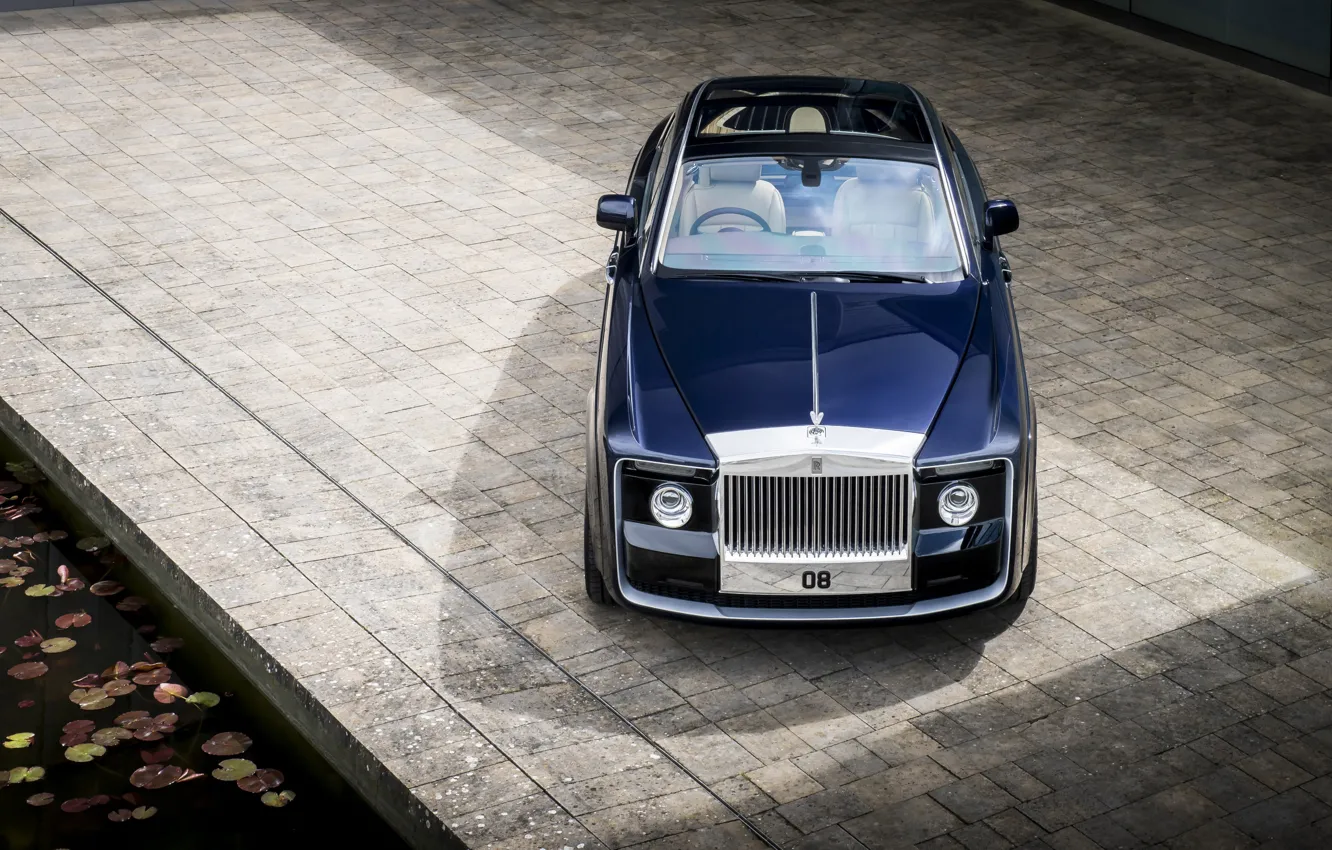 Photo wallpaper car, Rolls Royce, Rolls Royce Sweptail
