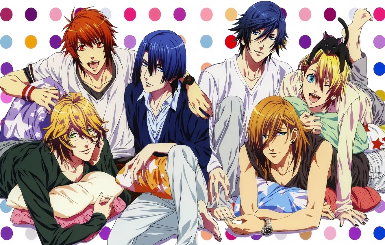 Photo wallpaper ichinose tokiya, jinguji ren, Uta no prince-sama, ST☆RISH