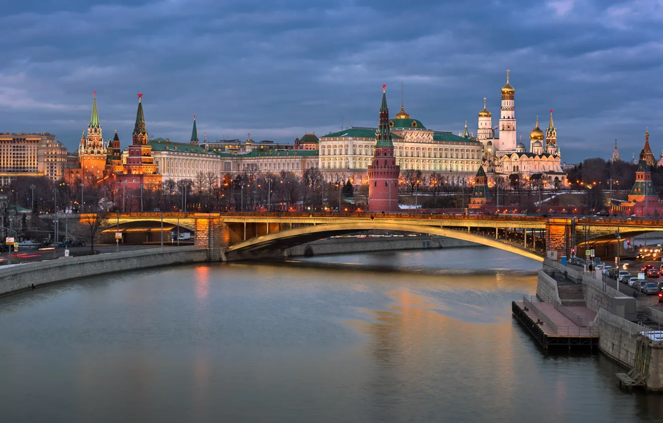 Photo wallpaper Moscow, The Kremlin, Russia, capital