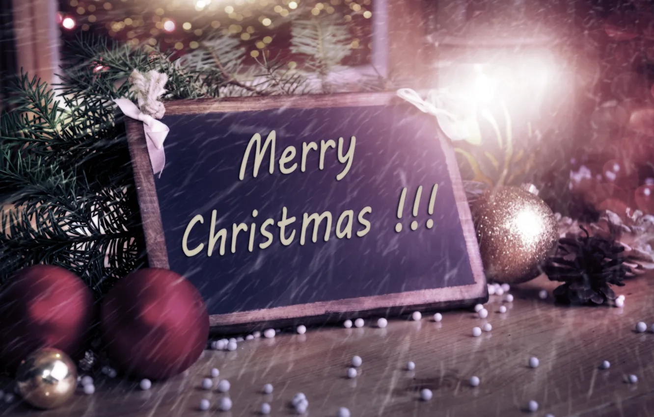 Photo wallpaper new year, Christmas, Christmas, merry christmas