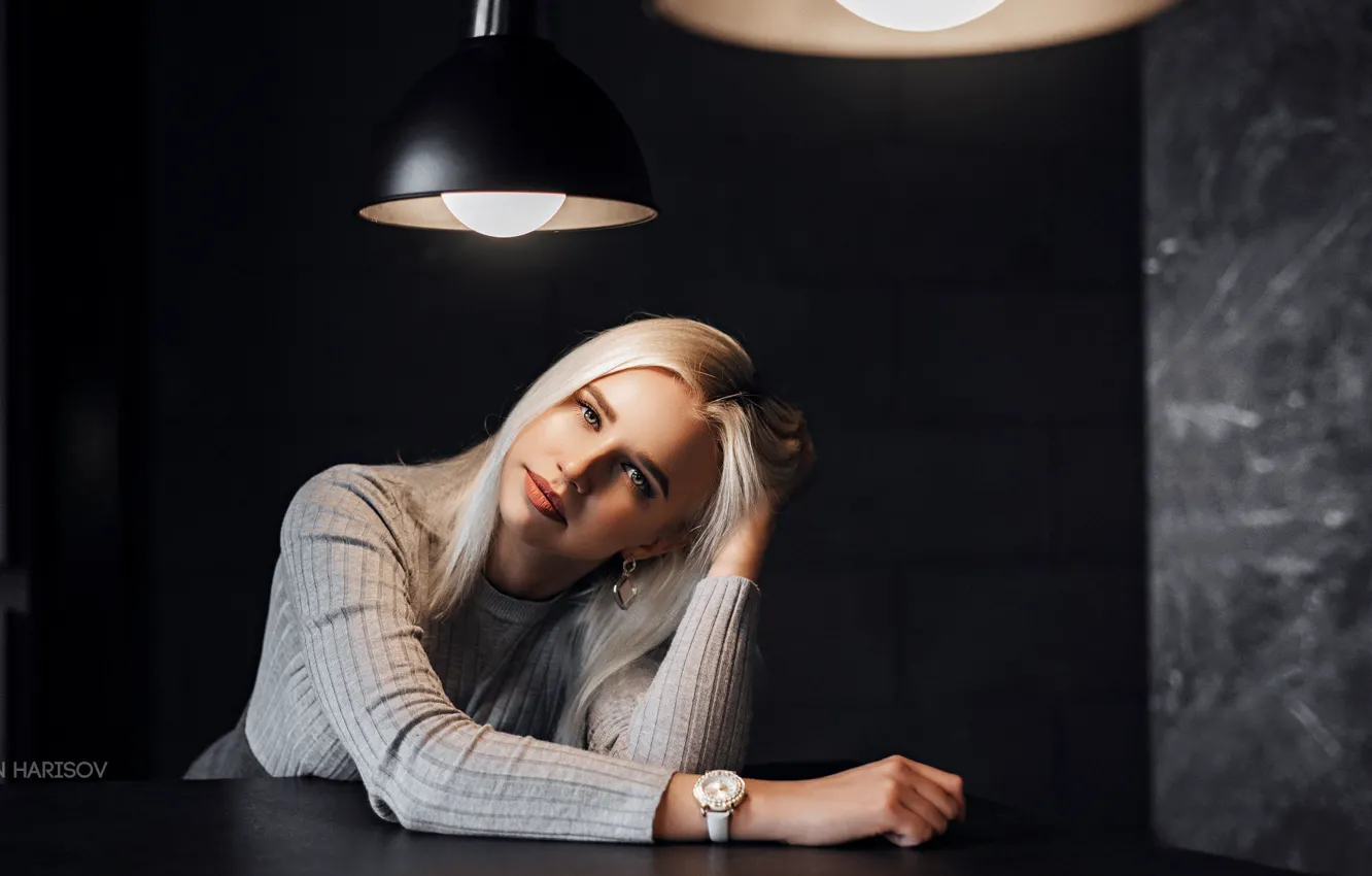 Photo wallpaper look, girl, hair, Anton Kharisov, Catherine Timonov