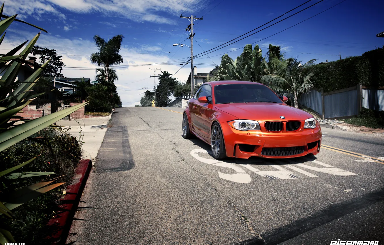 Photo wallpaper road, tuning, BMW, tuning, Eisenmann