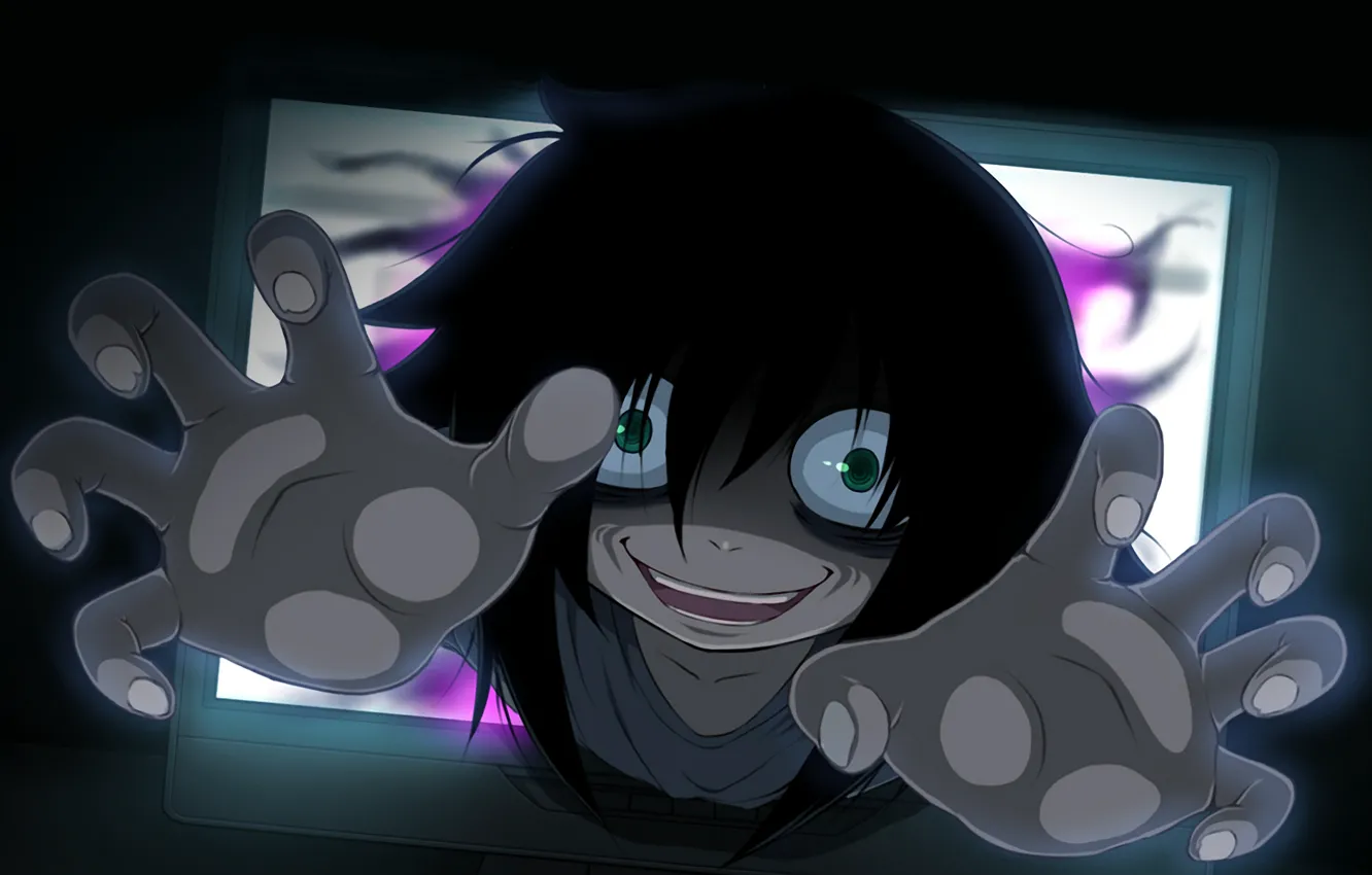 Photo wallpaper fear, darkness, madness, stress, They will meet the ga mote kris no of spot kangaetemo …