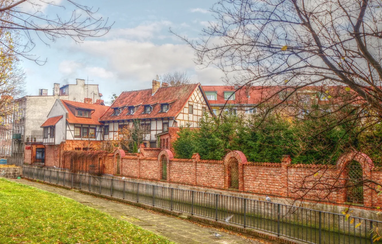 Photo wallpaper Poland, building, Gdansk
