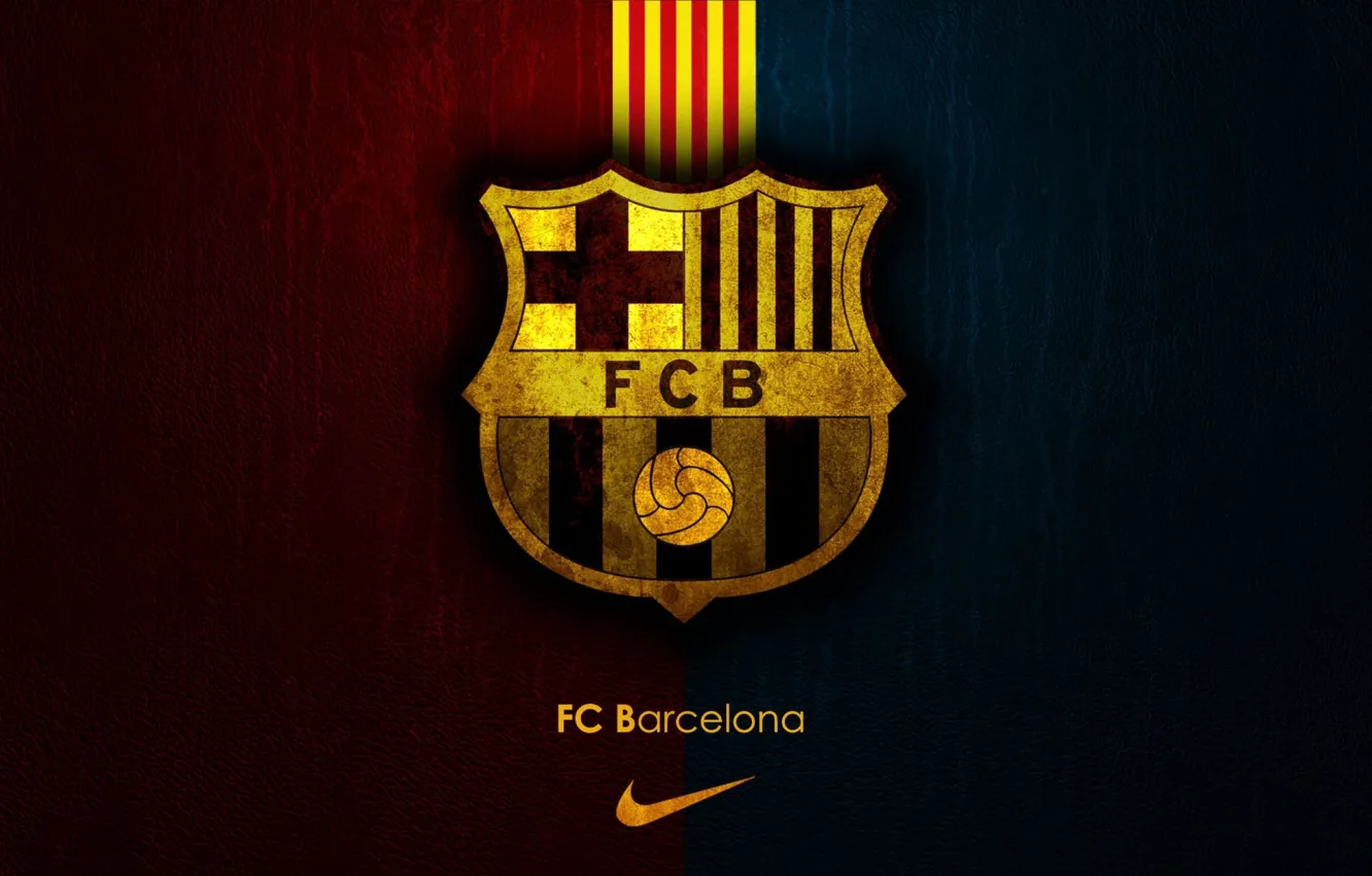 Photo wallpaper football, club, club, Nike, nike, football, FCB, football club Barcelona