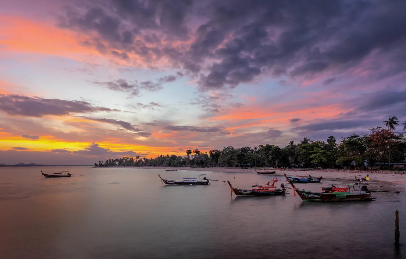 Photo wallpaper Thailand, sea, landscape