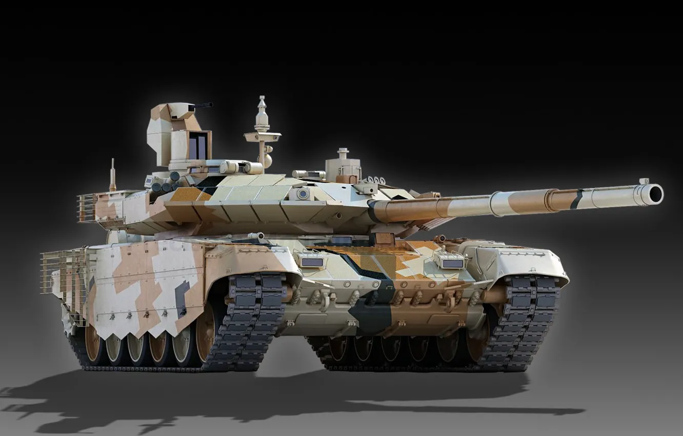 Photo wallpaper Russia, main, T-90MS, Battle tank