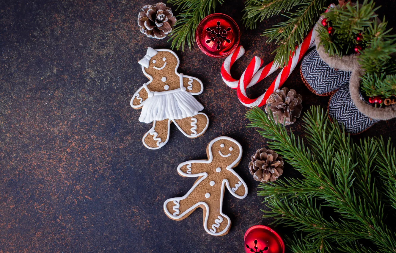 Photo wallpaper decoration, new year, Christmas, Christmas, wood, New Year, Xmas, decoration