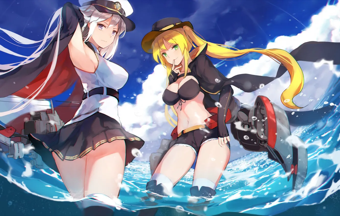 Photo wallpaper girl, art, characters, Azur Lane