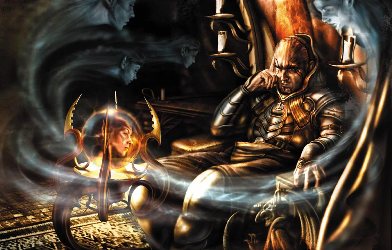 Photo wallpaper fantasy, magic, the game, shower