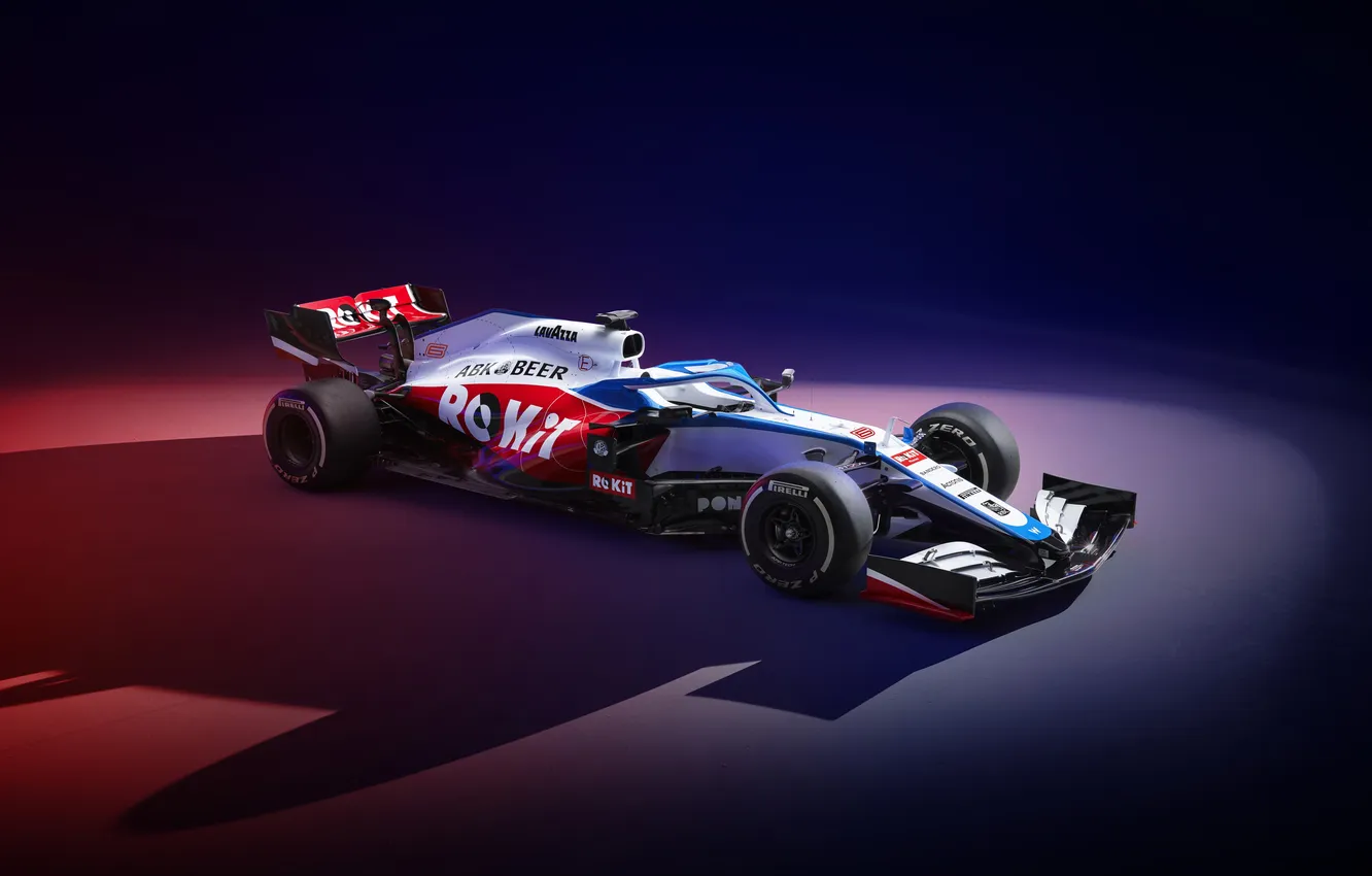 Photo wallpaper Formula 1, williams, Bolide, 2020, fw43