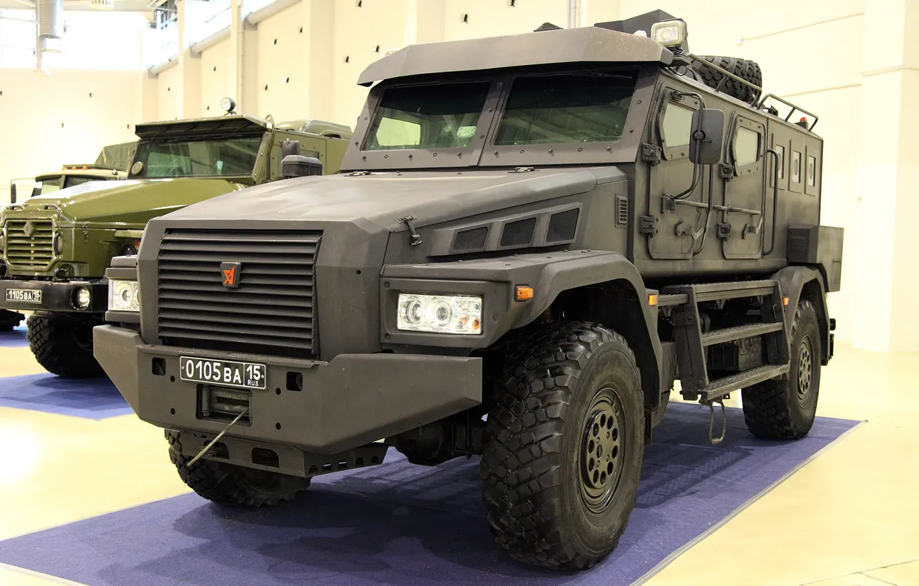 Photo wallpaper chassis, Armored car, on, KAMAZ-43502-45, Patrol-A