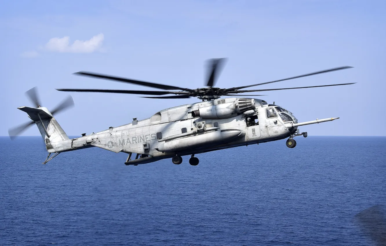 Photo wallpaper helicopter, CH-53, Sea Stallion