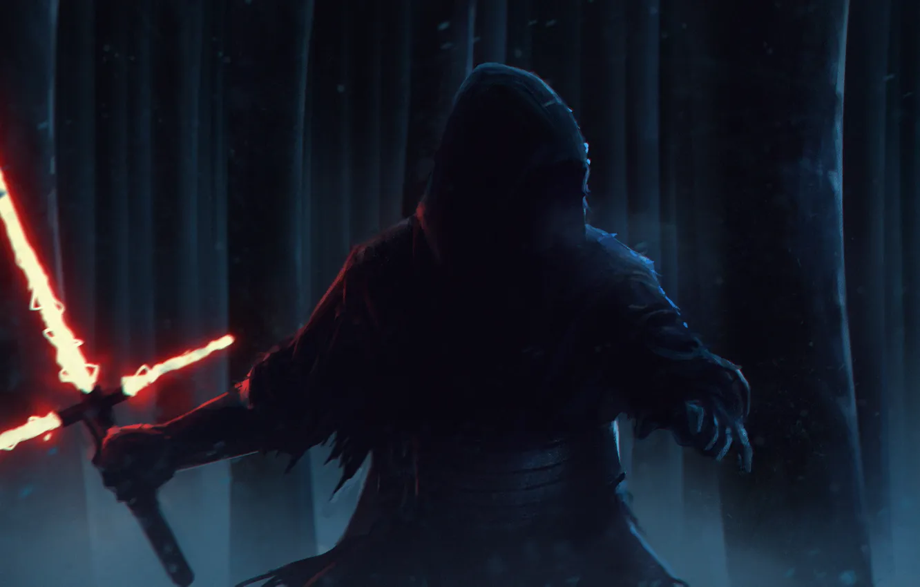 Photo wallpaper Star Wars, star, lightsaber, jedi, Force, sith, The Force Awakens, Star Wars: Episode VII - …