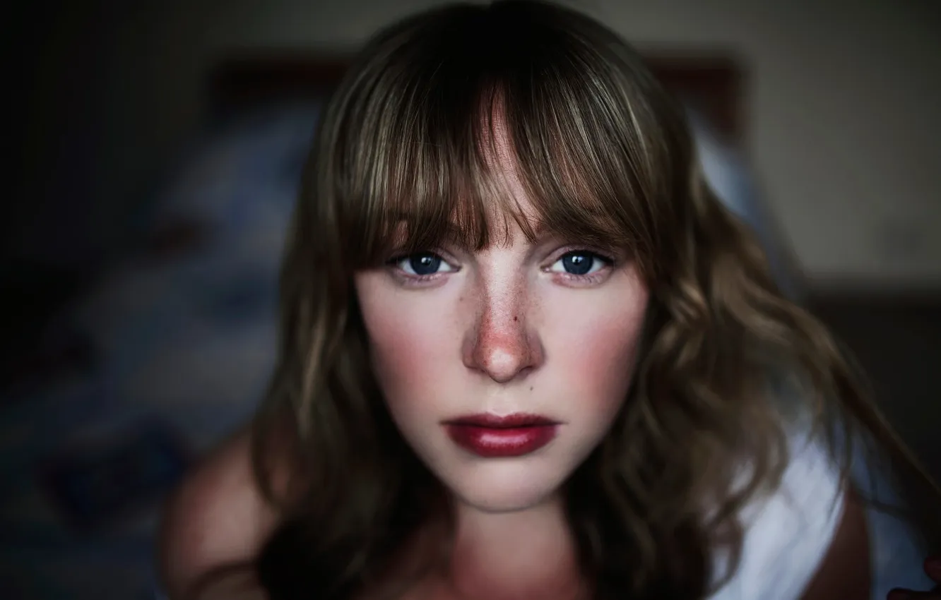 Photo wallpaper portrait, self, stay alive, Alexandra Cameron