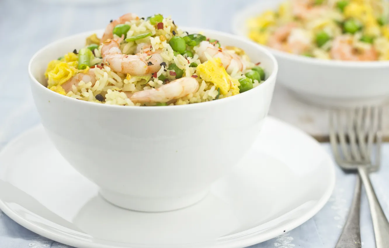 Photo wallpaper greens, background, food, polka dot, dishes, figure, plug, seafood