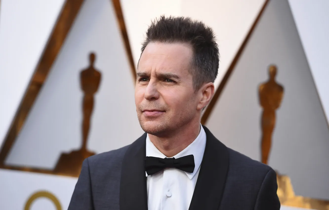 Photo wallpaper look, pose, actor, tuxedo, Sam Rockwell, Sam Rockwell
