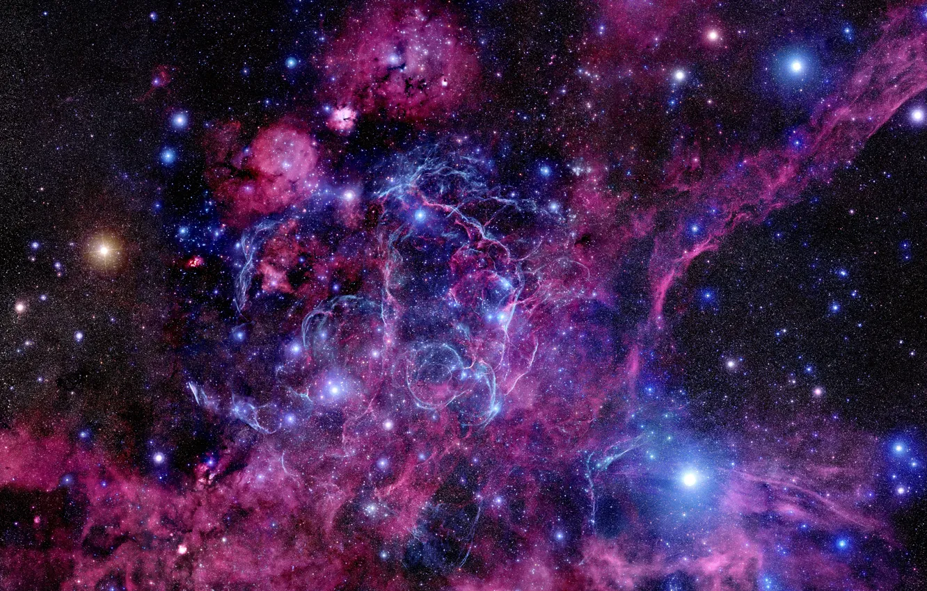 Photo wallpaper Stars, Nebula, Supernova, Press, Remnant, Vela Supernova Remnant, Candle Press, Constellation Vela