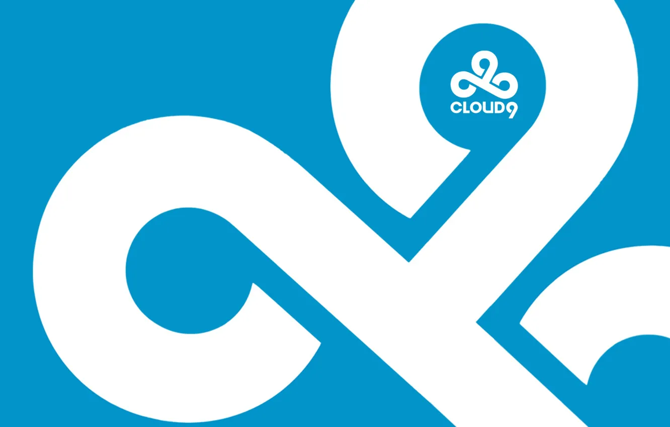 Photo wallpaper logo, dota, lol, csgo, cloud9, esports, american organization