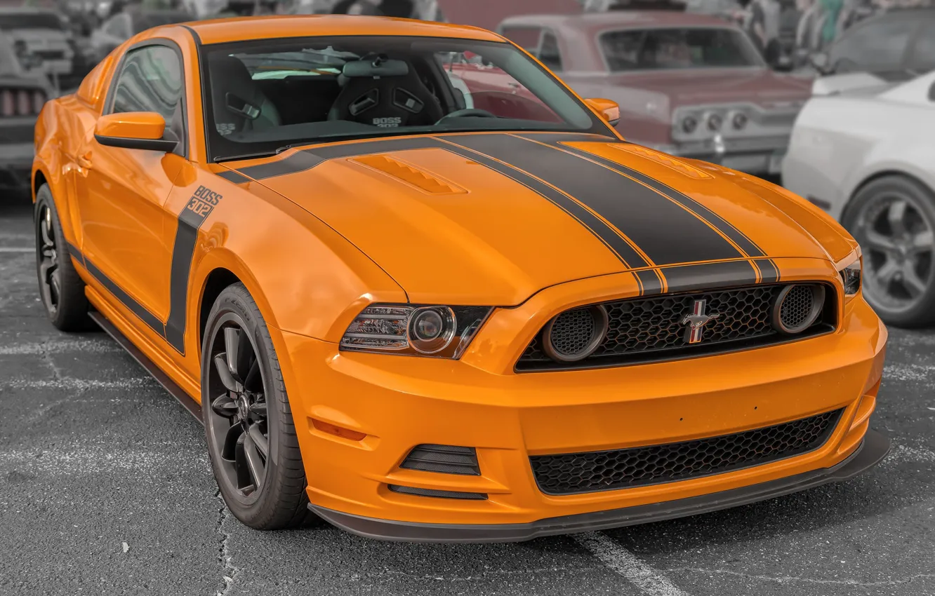 Photo wallpaper Mustang, FORD, BOSS 302