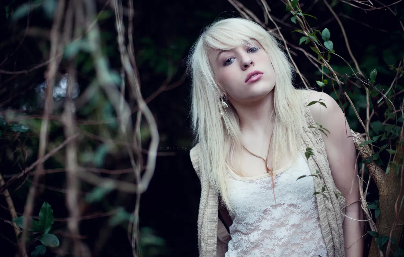 Photo wallpaper girl, blonde, photographer, girl, Brian Storey, Chelsea Deen