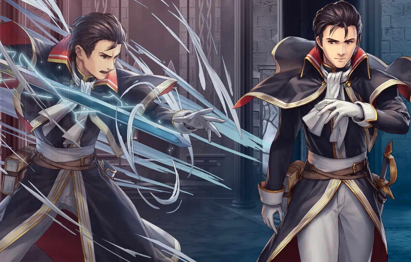 Photo wallpaper sword, guy, Fire Emblem