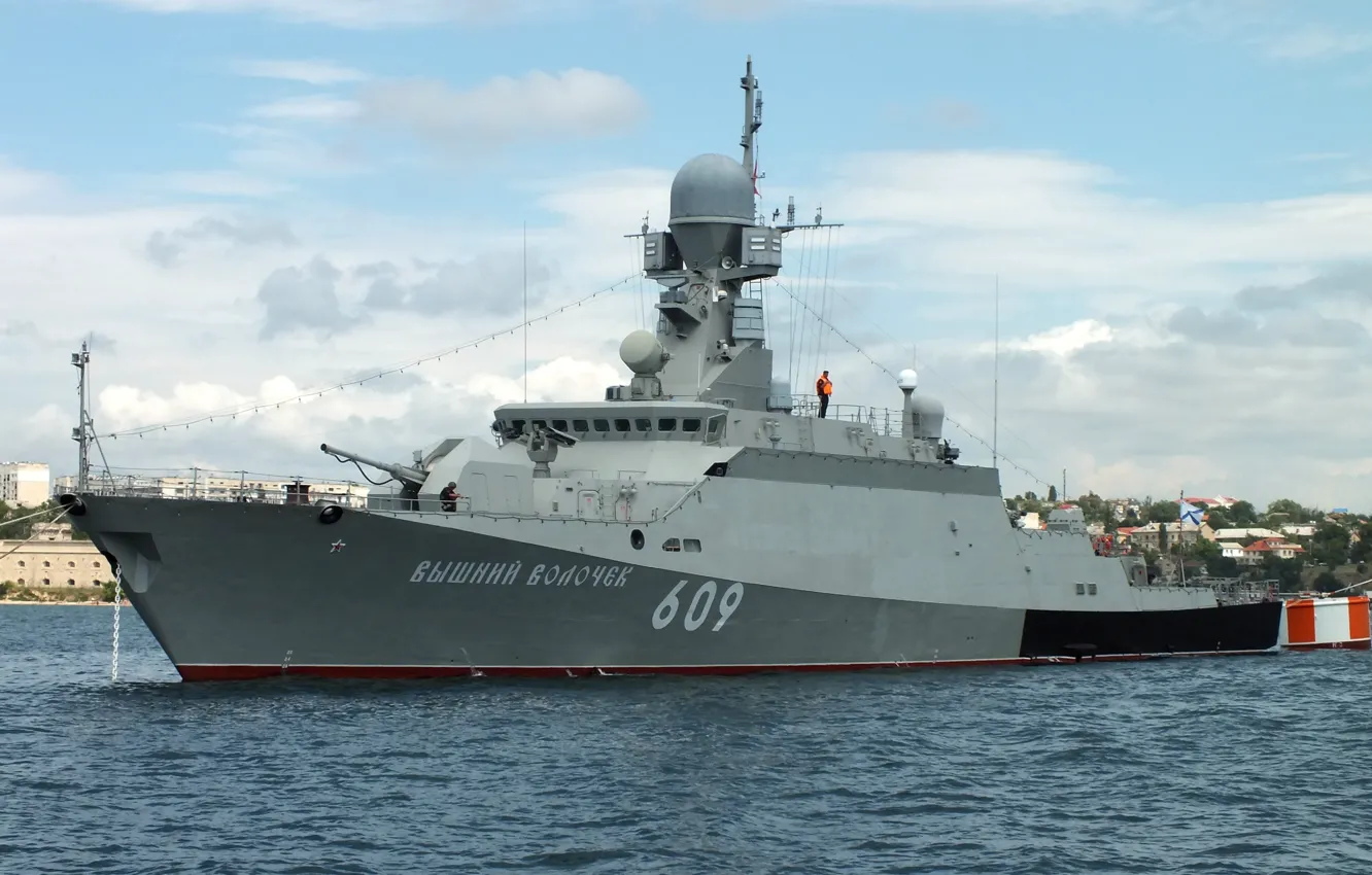 Photo wallpaper ship, rocket, Sevastopol, Vyshniy volochëk