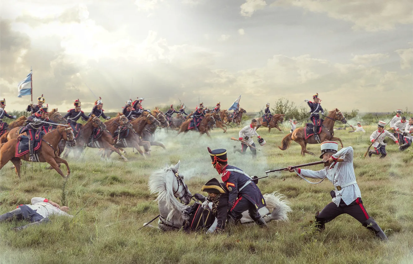 Photo wallpaper weapons, battle, warrior, battle, the battle