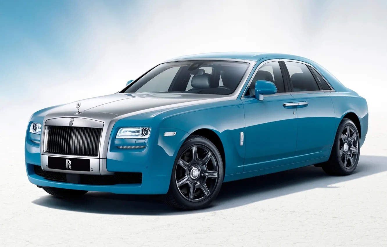 Photo wallpaper Rolls-Royce, Ghost, the front, GOST, rolls-Royce, Alpine Trial Centenary Collection