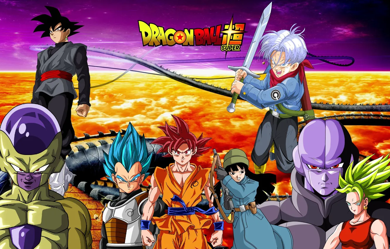 Photo wallpaper DBS, game, anime, manga, Son Goku, Vegeta, Dragon Ball, Goku
