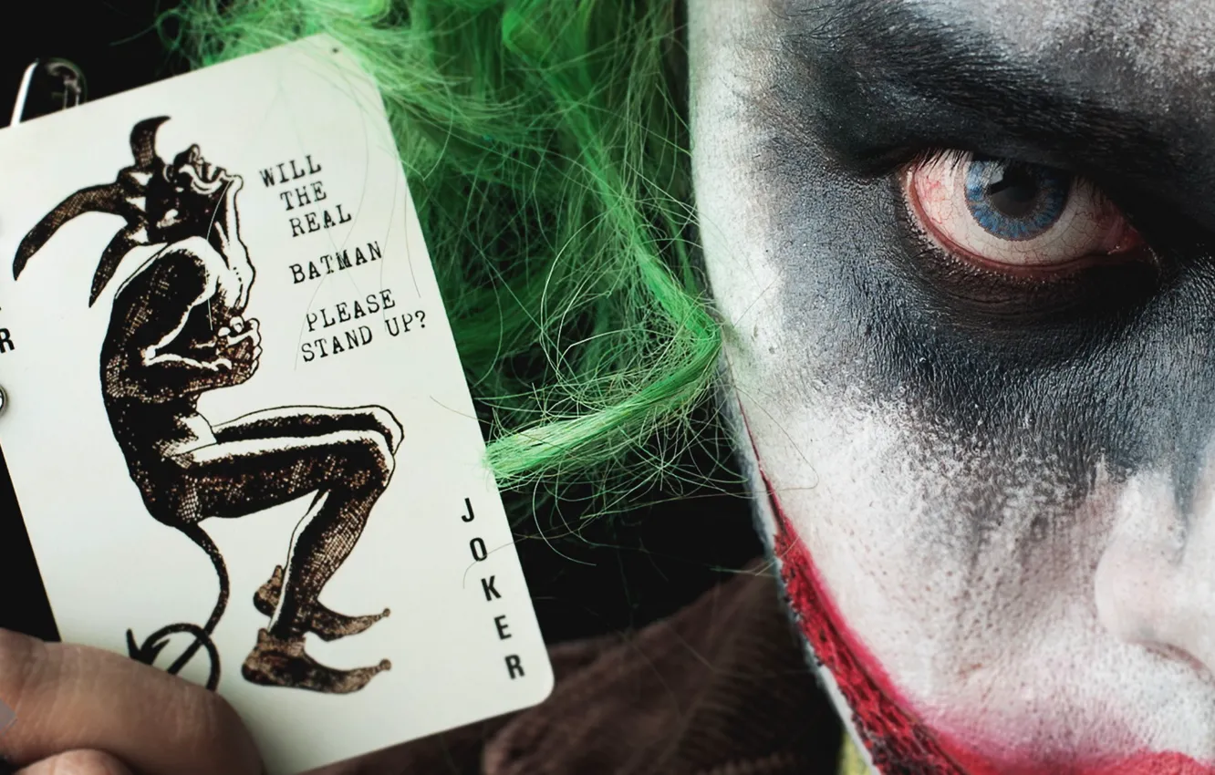 Photo wallpaper look, background, Joker