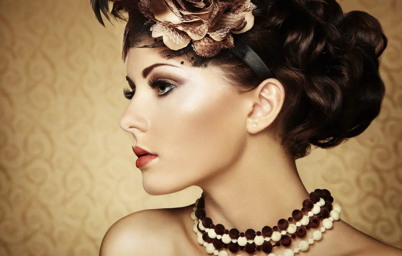 Photo wallpaper decoration, flowers, retro, beautiful, items, Oleg Gekman