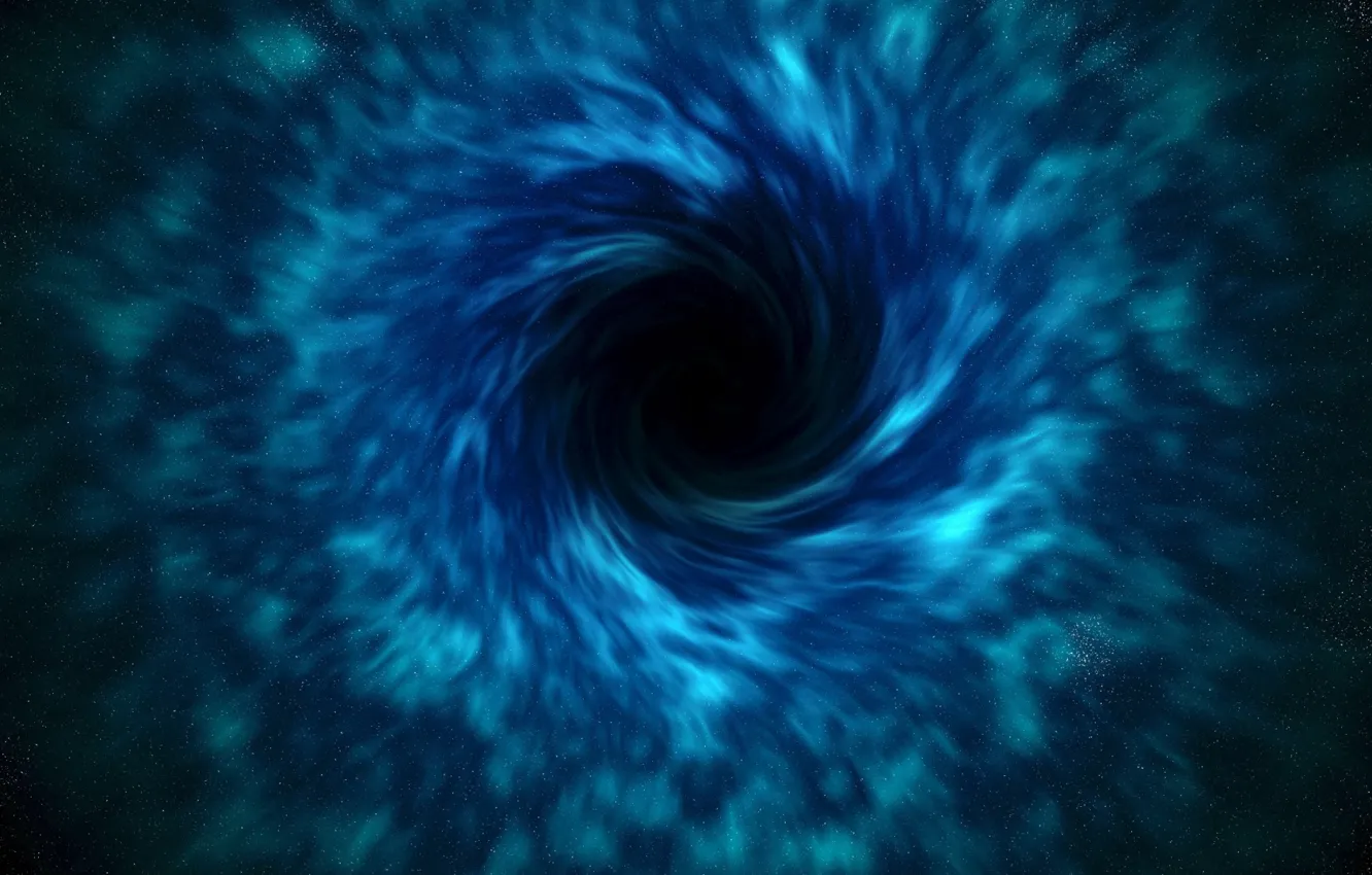 Photo wallpaper the sky, space, stars, hole