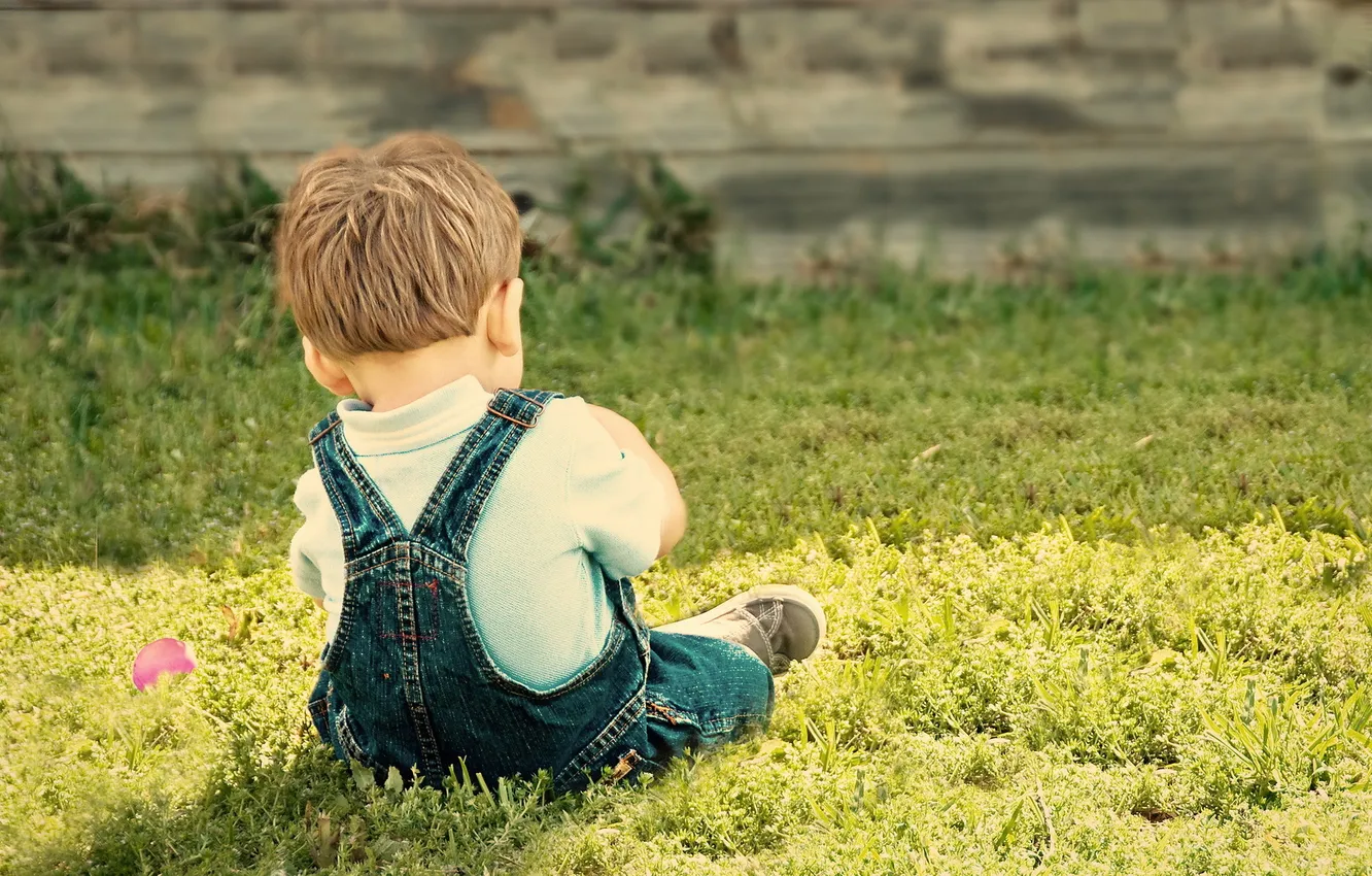 Photo wallpaper summer, mood, boy