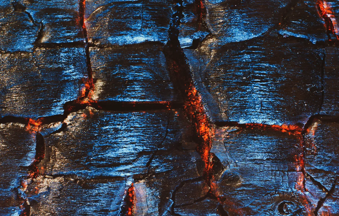 Photo wallpaper macro, background, coal