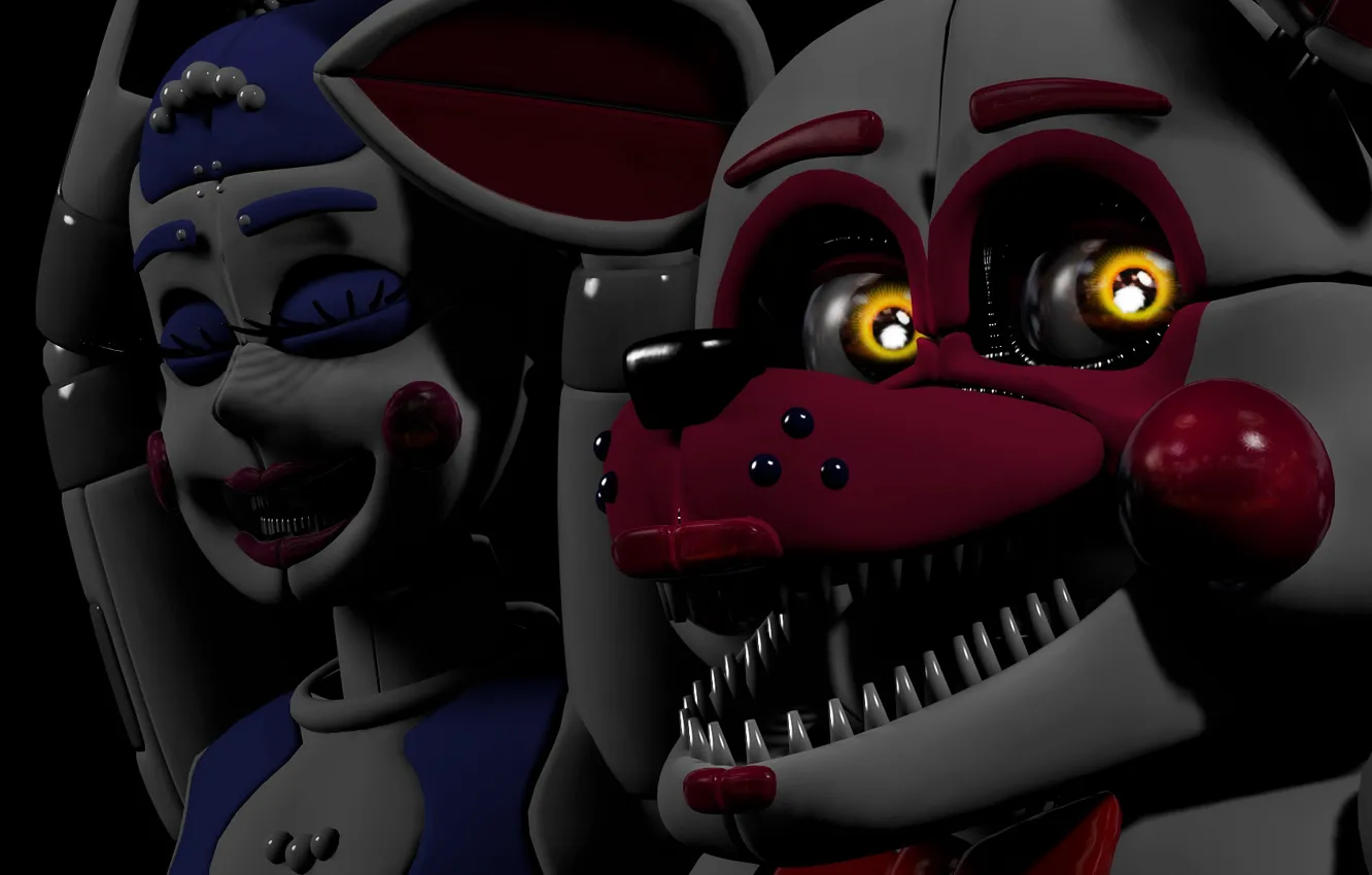 Photo wallpaper the game, doll, Five Nights at Freddy's, mechanical dolls, Five nights at Freddy's