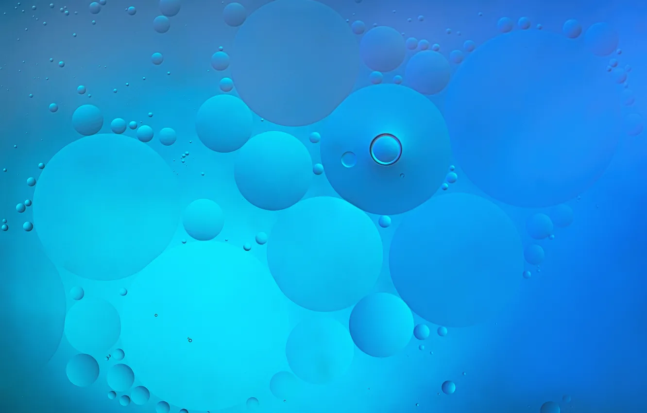 Photo wallpaper circles, bubbles, background, color