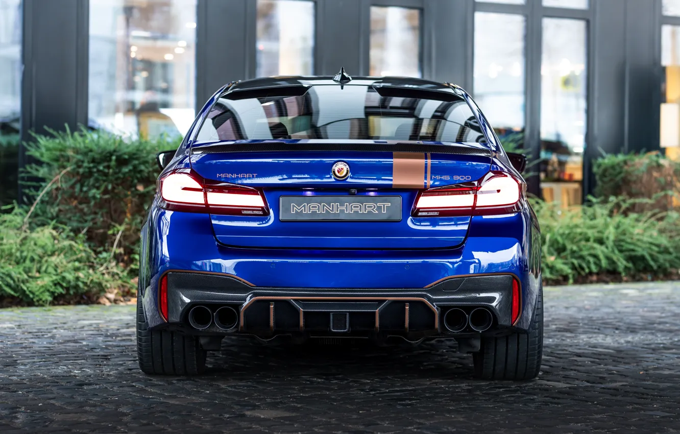 Photo wallpaper rear view, 900, BMW M5, Manhart, BMW M5, F90, MH5, 2024