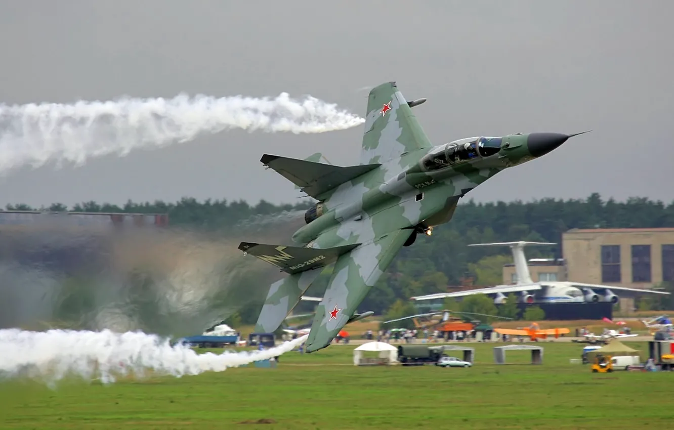 Photo wallpaper the show, the show, Mig, 29M