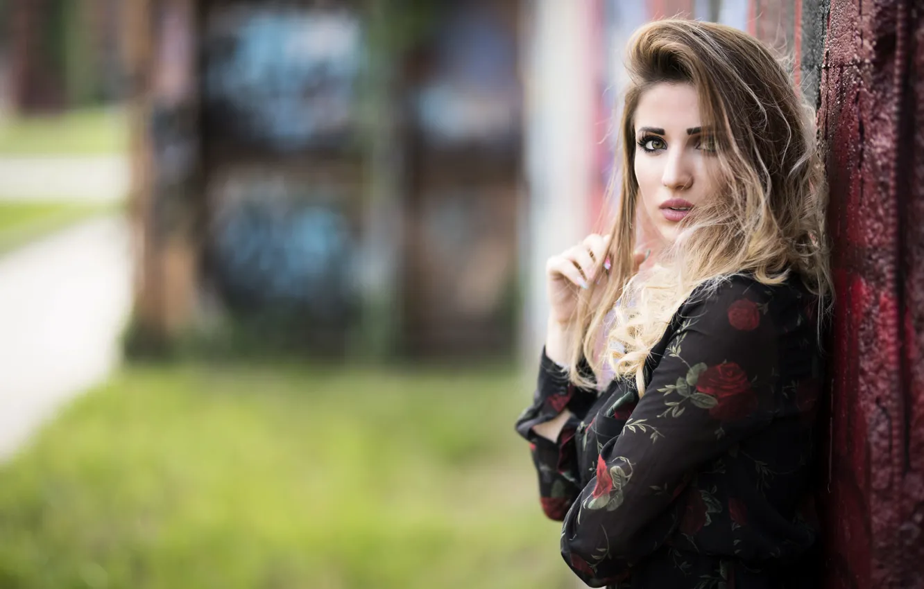 Photo wallpaper look, model, beauty, Taty