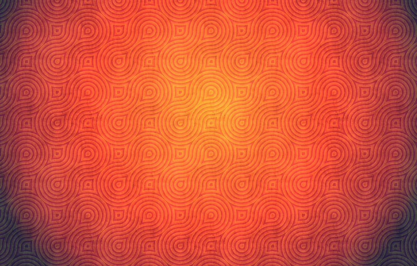 Photo wallpaper vintage, patterns, orange, textures, Minimalistic