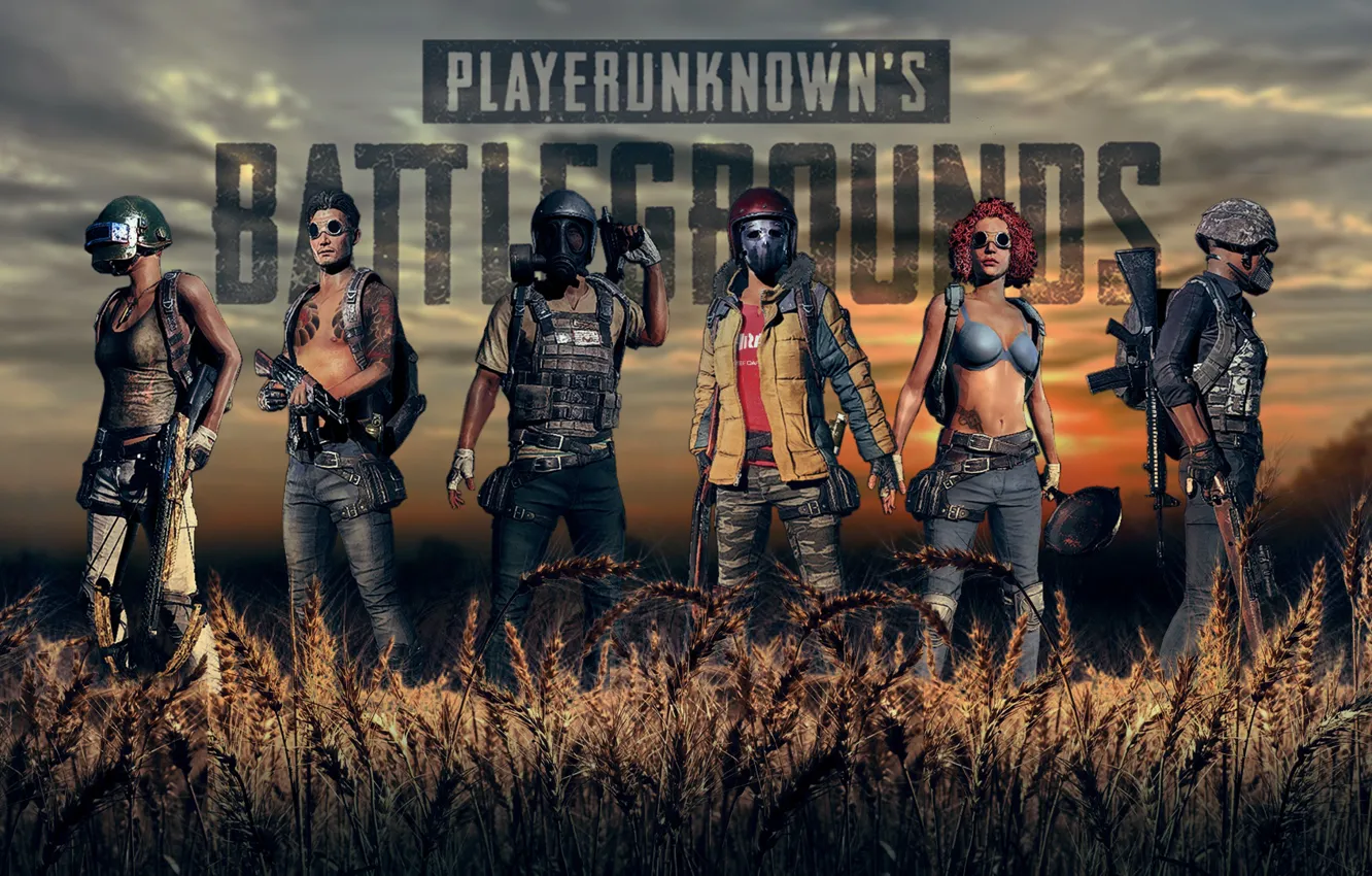 Photo wallpaper game, the game, games, pubg, playerunknowns