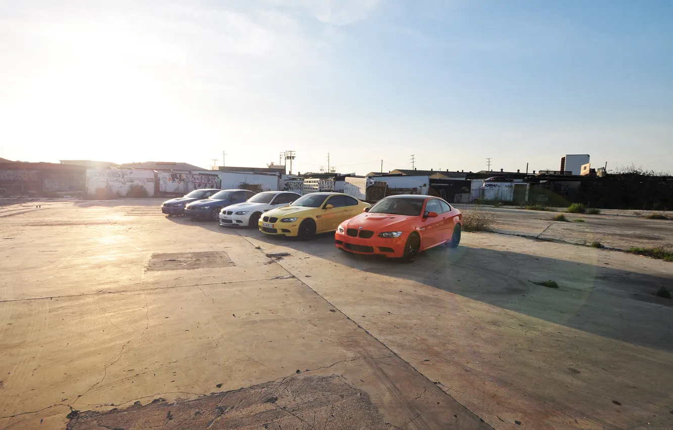 Photo wallpaper BMW, BMW, bright, tuning