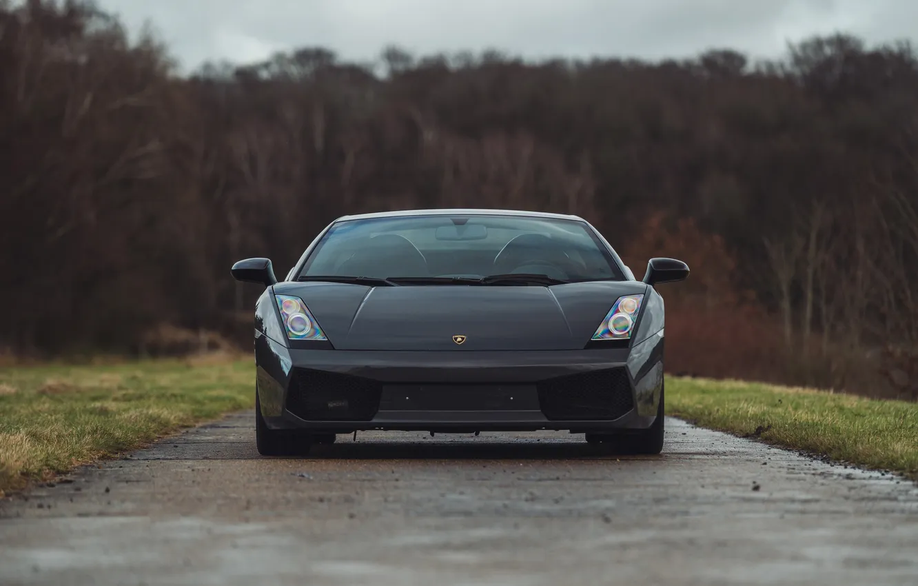 Photo wallpaper black cars, Lamborghini Gallardo, lamborghini gallardo superleggera